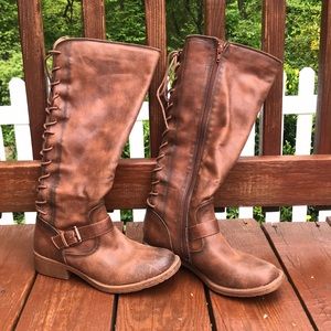 Brown Knee High Boots